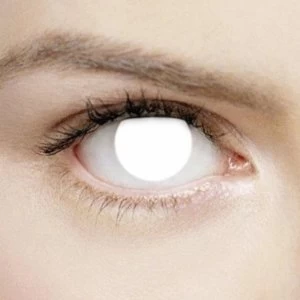 image of Blind 1 Day Halloween Coloured Contact Lenses (MesmerEyez XtremeEyez)