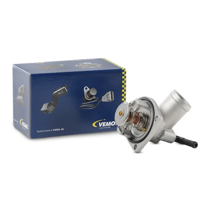 Image of VEMO V40-99-0006 Engine thermostat Opening Temperature: 92°C, with gasket/seal Thermostat,coolant (316)