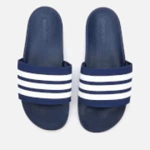 Image of adidas Mens Adilette Comfort Slide Sandals - Dark Blue - UK 8
