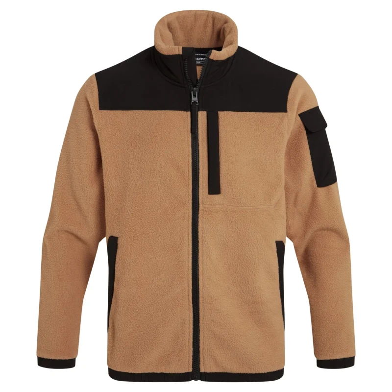 Image of Craghoppers Craghoppers Men Braefell Full-Zip Insulating Fleece Jacket in Dark Grey Size: 2X-large Dark Grey XXL Male 5063260130615
