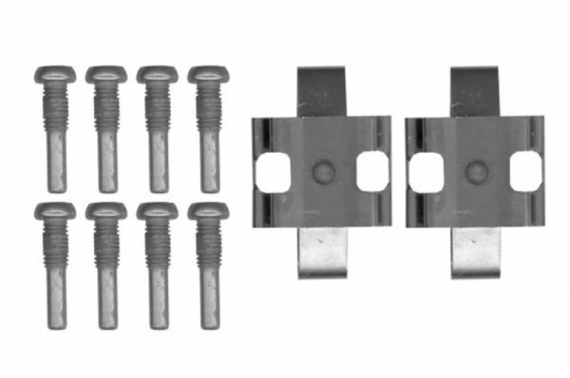 Image of HELLA Brake pad fitting kit HELLA 8DZ 355 204-291