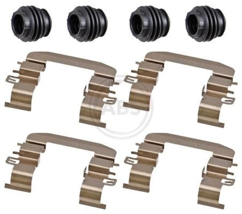 Image of A.B.S. Brake pad fitting kit A.B.S. 0132Q