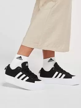 Image of adidas Sportswear Bravada 2.0 Platform - Black, Size 4, Women