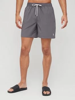 image of Polo Ralph Lauren Traveller Swim Shorts - Combat Light , Combat Light Grey Size M Men