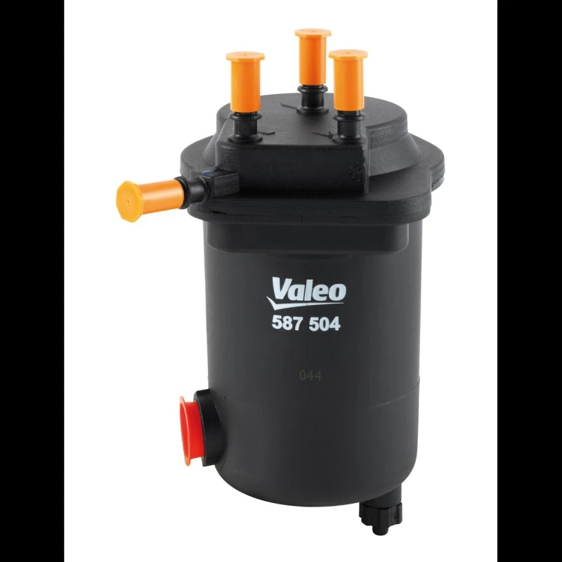 Image of VALEO 587504 Fuel Filter with connection for water sensor Fuel filter (9)