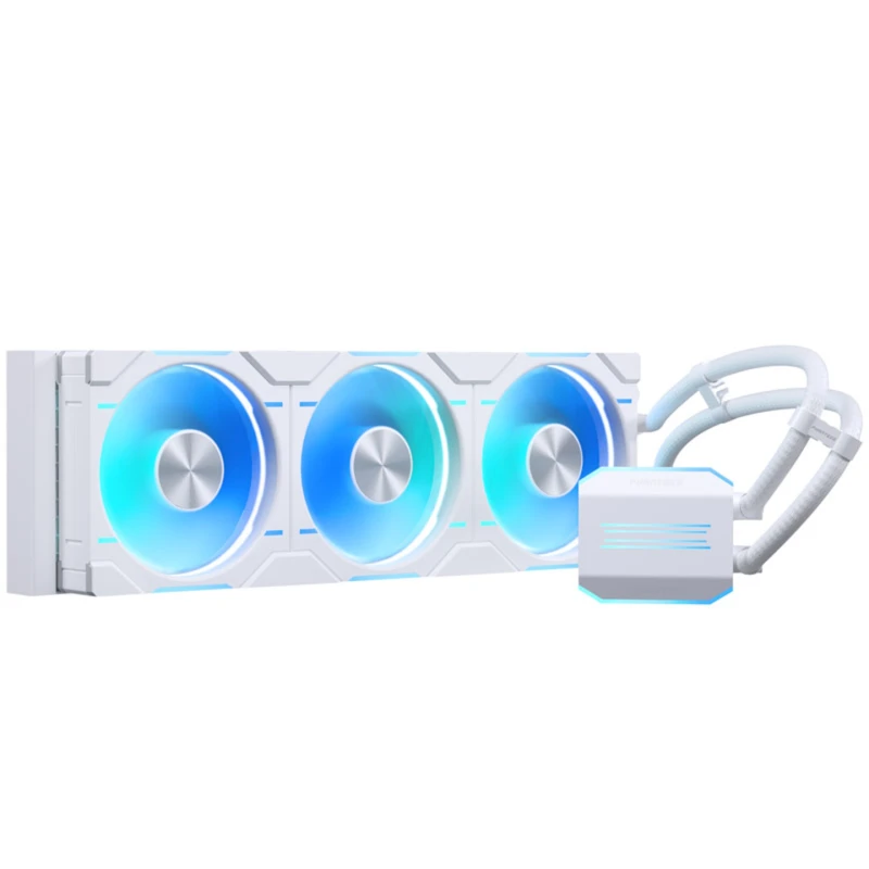 Image of Phanteks Glacier One 360D30 White RGB All In One CPU Water Cooler...