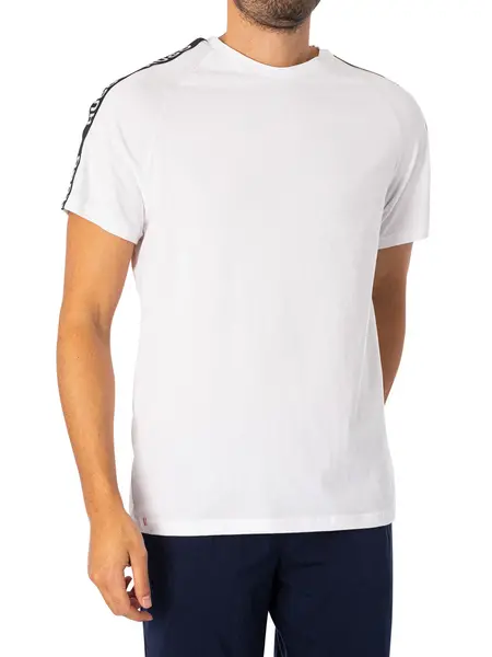 Image of HUGO Lounge Sporty Logo T-Shirt White XXL