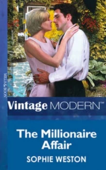 Image of The Millionaire Affair by Sophie Weston Book