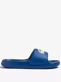 Lacoste Serve 1.0 123 Slider, Blue, Size 7, Men