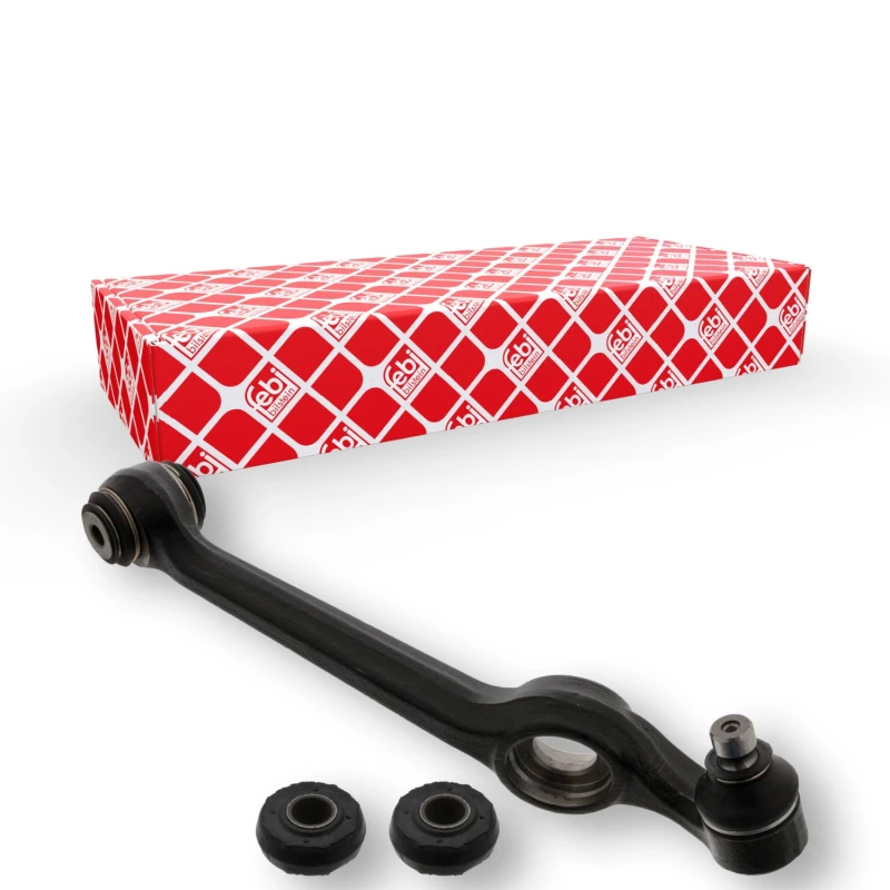 Image of FEBI BILSTEIN 05624 Suspension arm Control Arm, Cast Steel, Lower Front Axle, with ball joint, with rubber mounts Cast Steel Track Control Arm (273)