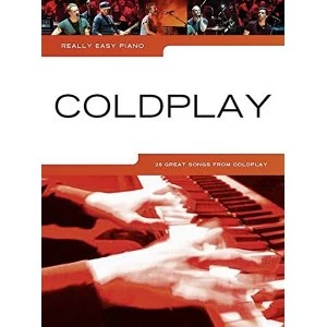 Image of Really Easy Piano: Coldplay by Music Sales Ltd (Paperback, 2014)