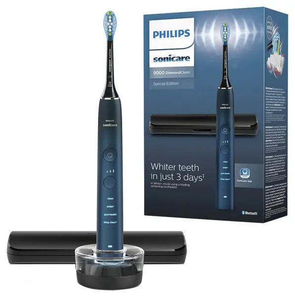 Image of Philips Sonicare DiamondClean 9000 HX9911/88 Midnight Aquamarine Electric Toothbrush