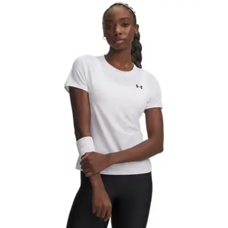 Image of Womens T-Shirt Under Armour Tech Blanc Female L