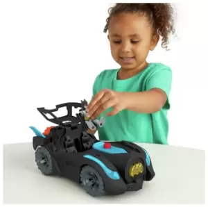 Image of Imaginext DC Super Friends Bat-Tech Lights & Sound Batmobile