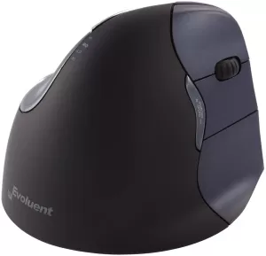 Image of Evoluent Vertical Mouse 4 VM4RW Ergonomic mouse Optical Ergonomic Black, Silver