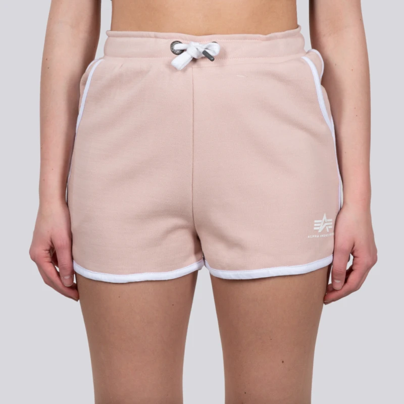 Image of Alpha Industries Contrast SL Ladies Shorts, pink, Size S for Women