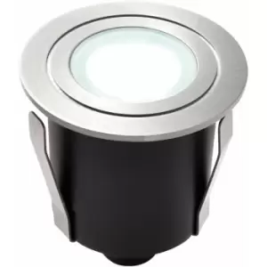 image of Loops - Recessed IP67 Guide Light - 1.2W Daylight White LED Marine Grade Stainless Steel