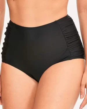 Image of Rene Ruched Tummy Control Bikini Bottom