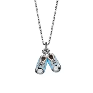Image of Sterling Silver Boys Shoes Pendant P4441