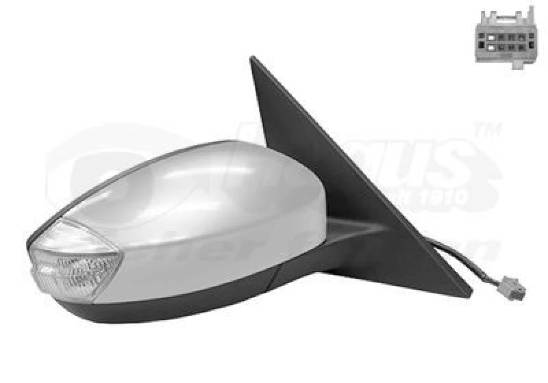 Image of VAN WEZEL Wing mirror VAN WEZEL 1869808