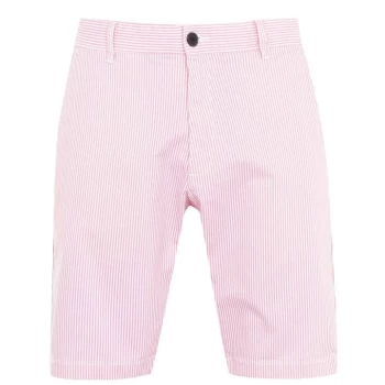 image of Jack Wills Slim Chino Shorts - Pink/White