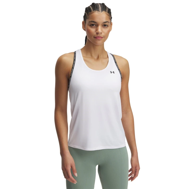 Image of Under Armour Armour Knockout Tank Top Womens - White White 14