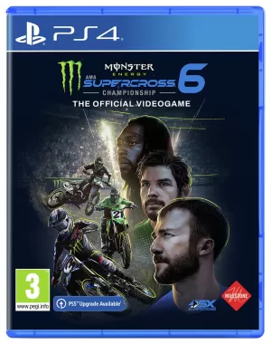 Image of Monster Energy Supercross 6 The Official Videogame PS4 Game