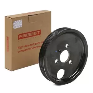 Image of FEBEST Pulley, power steering pump FORD FDDS-TT9 1372740,6C1Q3A733AA