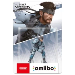 image of Snake Amiibo No 75 (Super Smash Bros Ultimate) for Nintendo Switch & 3DS