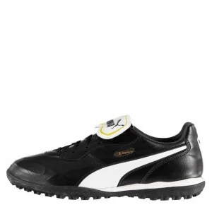 Puma King Top Astro Turf Football Trainers - Black/White