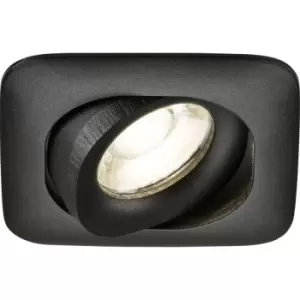Image of Knightsbridge - Odina Single Tilt Square Downlight Black - ODA1TSB