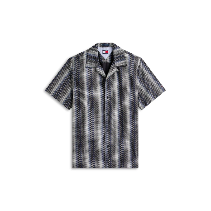 Image of Tommy Jeans TJ AOP SS Shirt Sn62 Black Aop male S