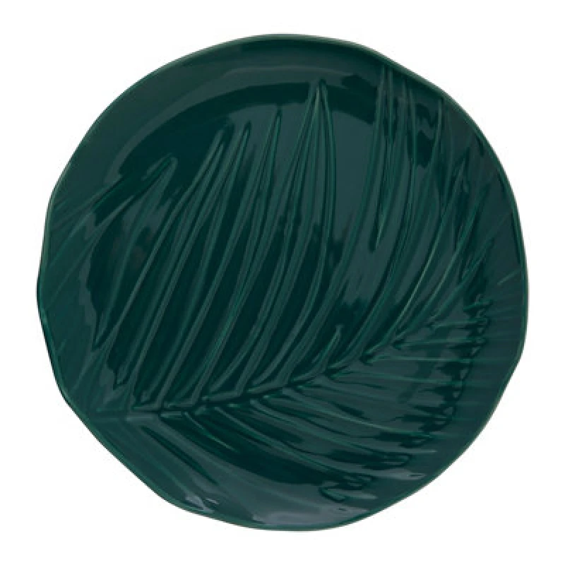 Image of Premier Housewares Bali Dark Green Side Plate Green