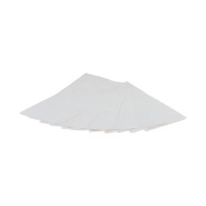 Image of 5 Star Facilities Hand Towel Z fold Two ply Sheet Size 230x240mm 200 Towels Per Sleeve White Pack of 15