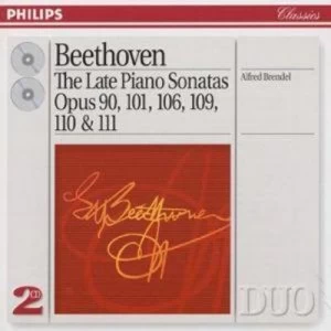 Image of Ludwig Van BeethovenThe Late Piano Sonatas by Ludwig van Beethoven CD Album