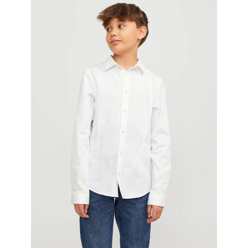 Image of Jack and Jones Shirt Junior - White White 7 - 8 Years