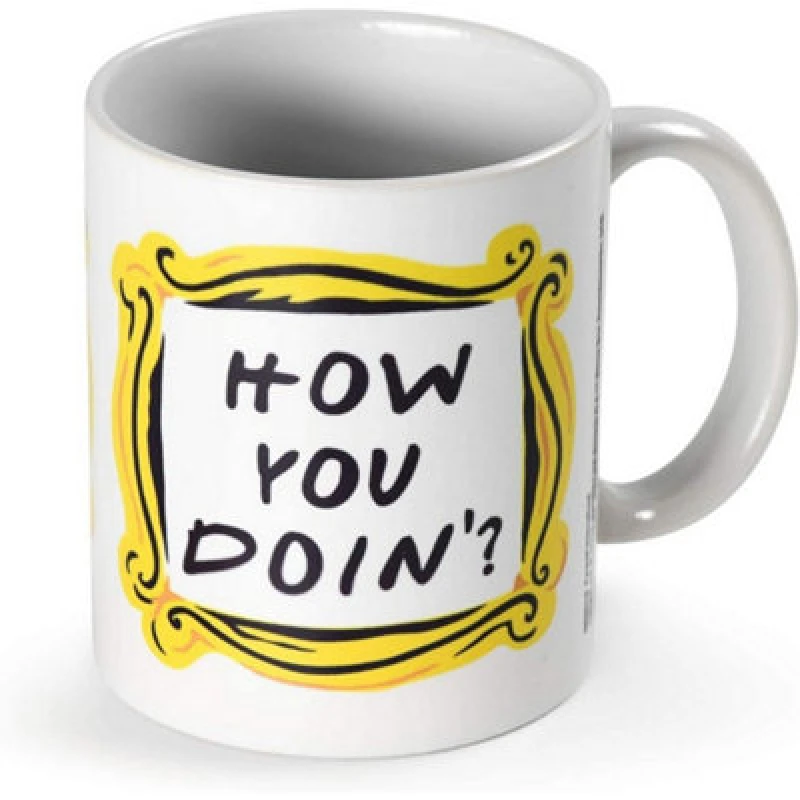 Image of Friends How You Doin? Mug White unisex