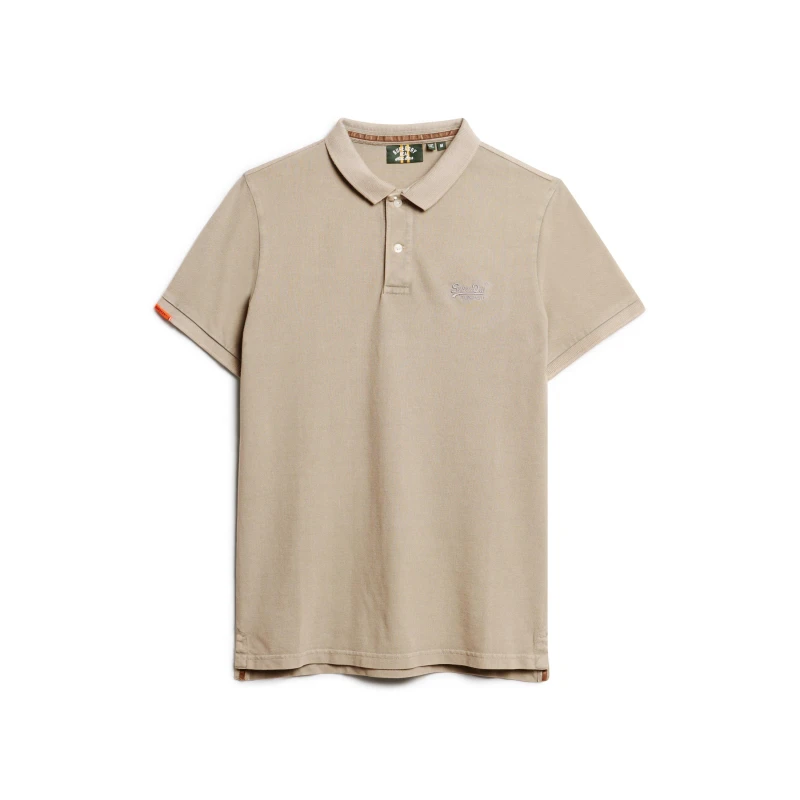 Image of Superdry Polo Shirt - Grey Grey S