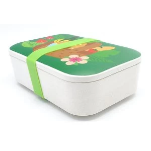 image of Bamboo Composite Sloth Reusable Lunch Box