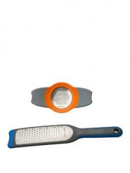 image of Joe Wicks 2-In-1 Garlic Rocker/Crusher And Grater Set