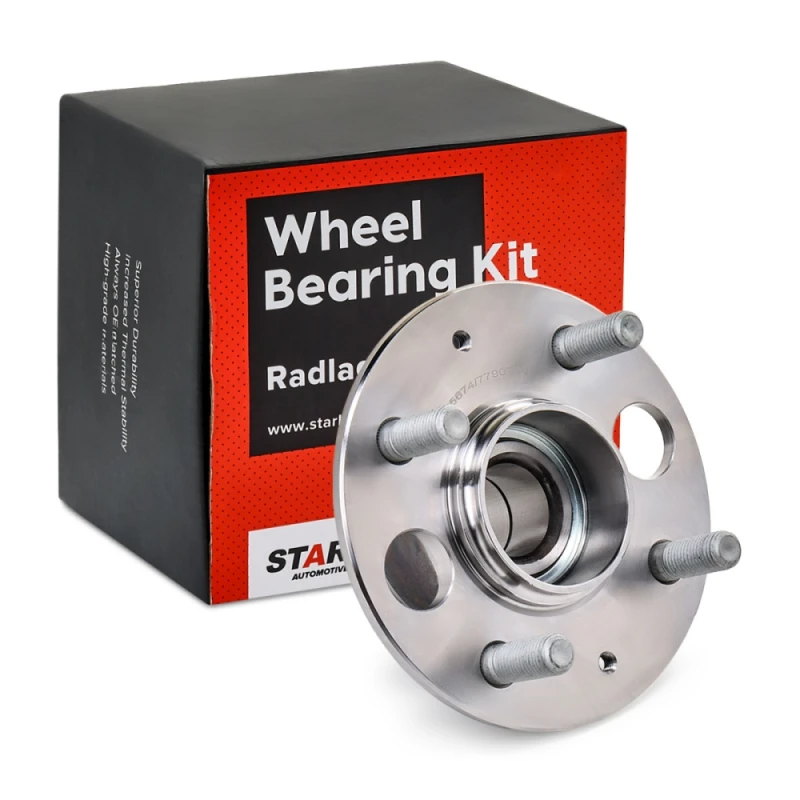 Image of STARK SKWB-0180248 Wheel bearing kit Rear Axle both sides, with integrated ABS sensor Wheel Bearing Kit (654)