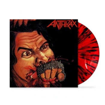 Image of Anthrax - Fistful Of Metal Limited Edition Red W/ Black Splatter Vinyl