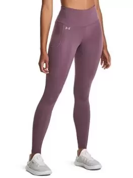 Image of Under Armour Womens Training Motion Legging, Purple, Size Xxl, Women