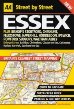 Image of Aa Street by Street Essex Hardback