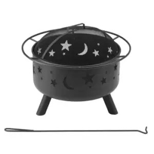 Image of Landmann Stars and Moon Firepit - Black