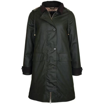 Image of Barbour Baddesley Wax Jacket - Fern/Natural
