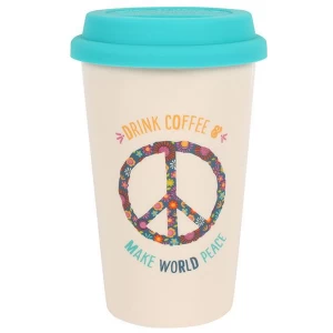 image of World Peace Thermal Travel Mug