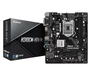 image of ASRock H310CM HDV M.2 Intel Socket LGA1151 H4 Motherboard