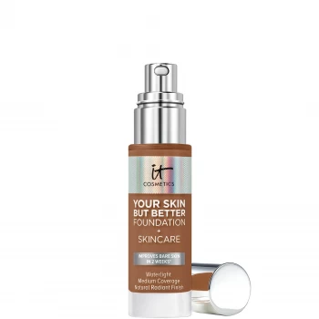 Image of IT Cosmetics Your Skin But Better Foundation and Skincare 30ml (Various Shades) - 51.75 Rich Cool