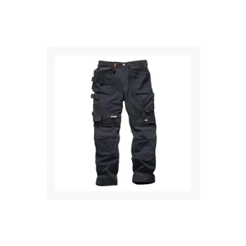 Image of T54757 Pro Flex Plus Holster Trousers Black 34R - Scruffs